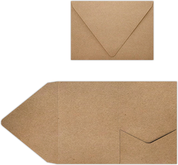 Grocery Bag A7 Pocket Invitations (5 x 7)