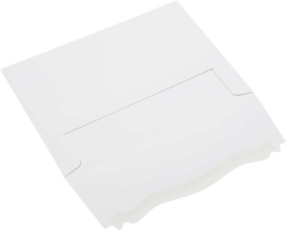 White 28lb A7 Squiggle Flap Invitation Envelopes (5 1/4 x 7 1/4)