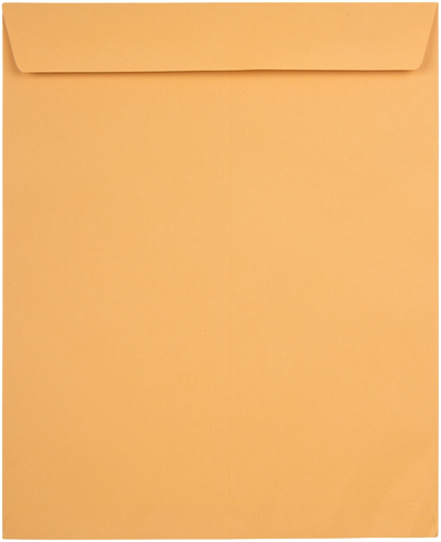 Brown Kraft 28lb 22 x 27 Open End Envelopes