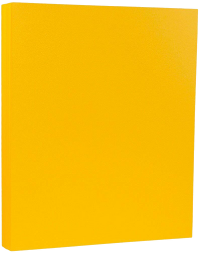 Sunflower Yellow 32lb 8 1/2 x 11 Paper