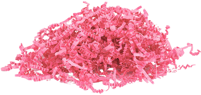 Hot Pink Crinkle Cut Shred Tissue Paper - 2oz