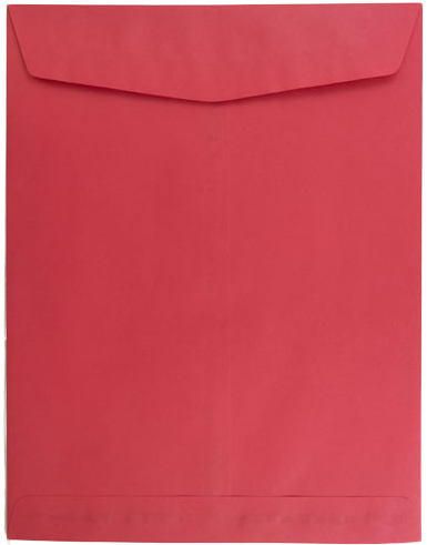 Red 24lb 10 x 13 Open End Envelopes