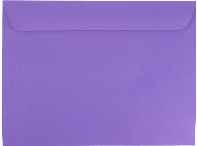 Violet Grape Purple 28lb 9 x 12 Booklet Envelopes