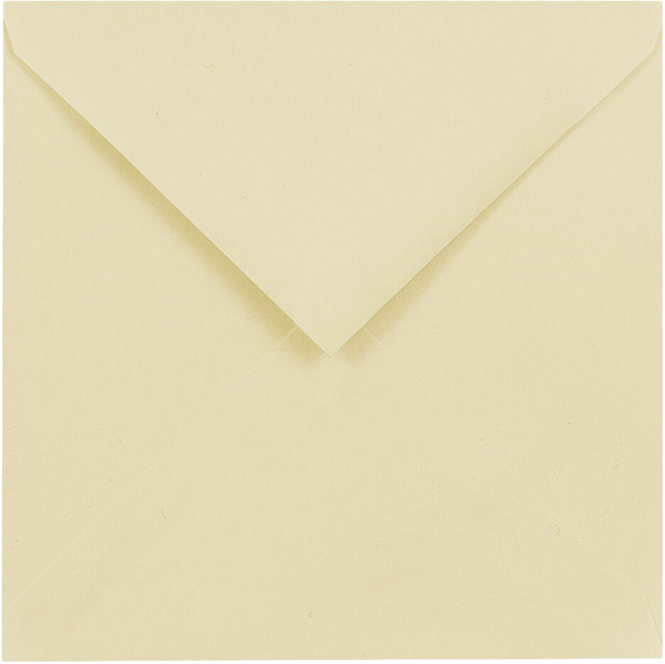 Natural White 24lb 7 1/2 x 7 1/2 V Flap Square Envelopes