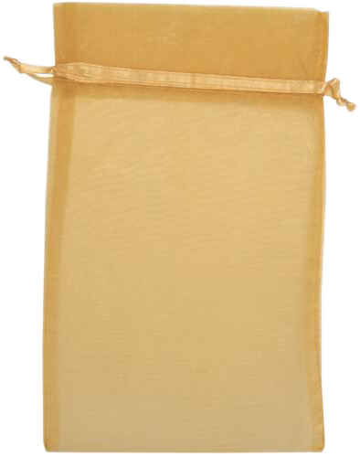 Gold Large Sheer Bags (5 1/2 x 9)