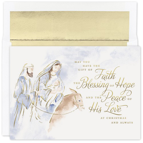 Blessing of Hope Christmas Cards - 16 Pack