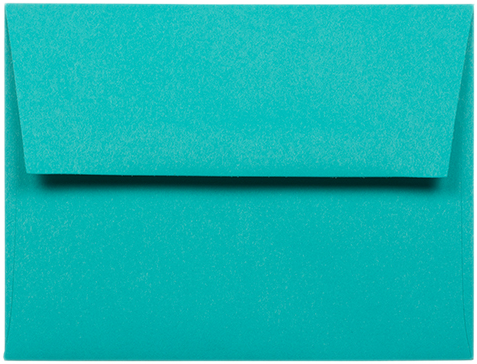 Sea Blue 24lb A2 Invitation Envelopes (4 3/8 x 5 3/4)