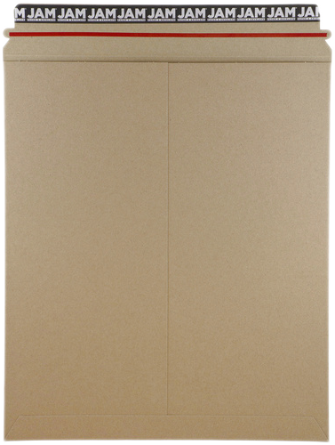 Brown Kraft 130lb 12 3/4 x 15 Photo Mailer Envelopes with Peel & Seal