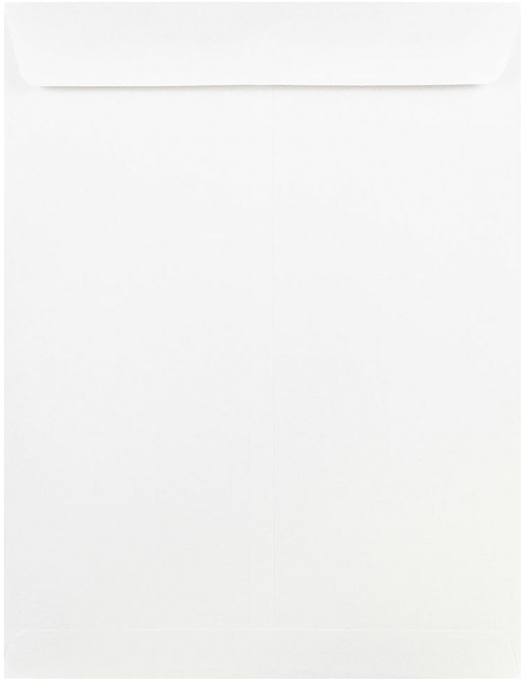 White 28lb 9 x 12 Open End Envelopes