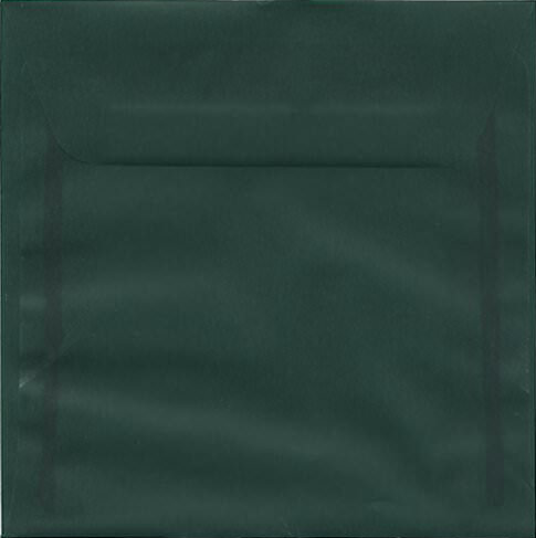 Racing Green Translucent 30lb 8 1/2 x 8 1/2 Square Envelopes