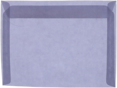 Wisteria Purple Translucent 30lb 9 x 12 Booklet Envelopes
