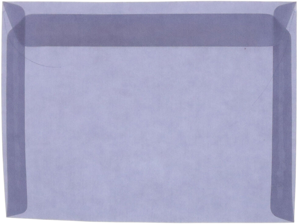 Wisteria Purple Translucent 30lb 9 x 12 Booklet Envelopes