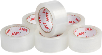 Crystal Clear 660 Yards Industrial Strength Packing Tape - 6 Pack