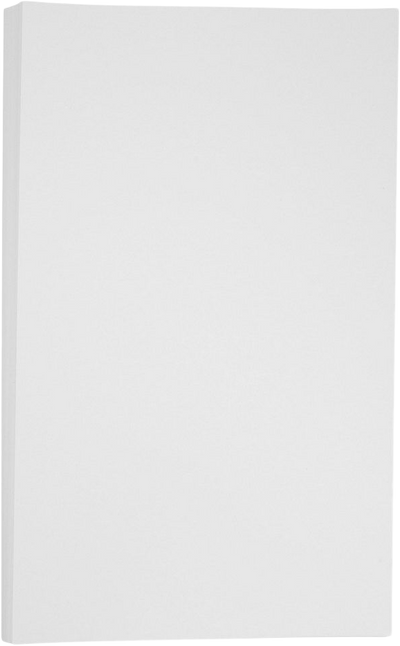 White 65lb 8 1/2 x 14 Cardstock