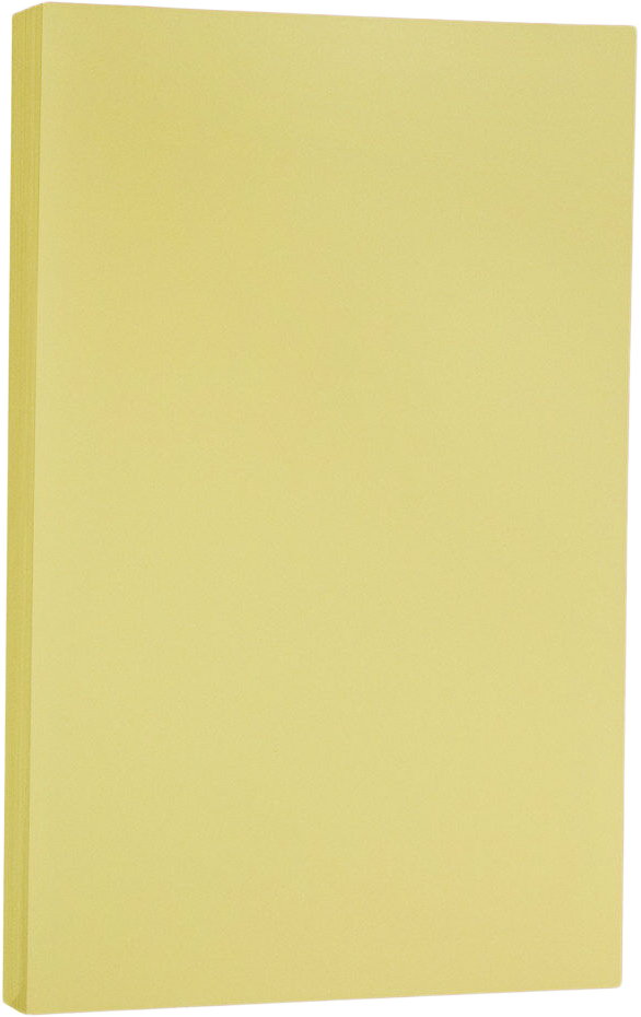 Yellow Vellum 65lb 8 1/2 x 14 Cardstock