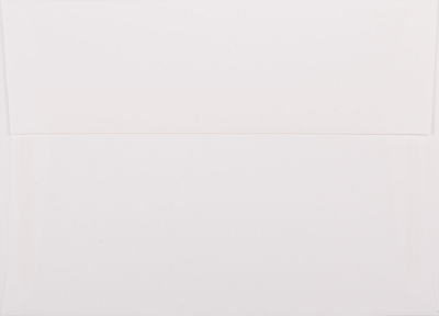 White Linen 32lb Strathmore A7 Invitation Premium Envelopes (5 1/4 x 7 1/4)