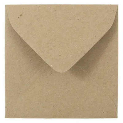 Grocery Bag 28lb 3 1/8 x 3 1/8 Square Envelopes