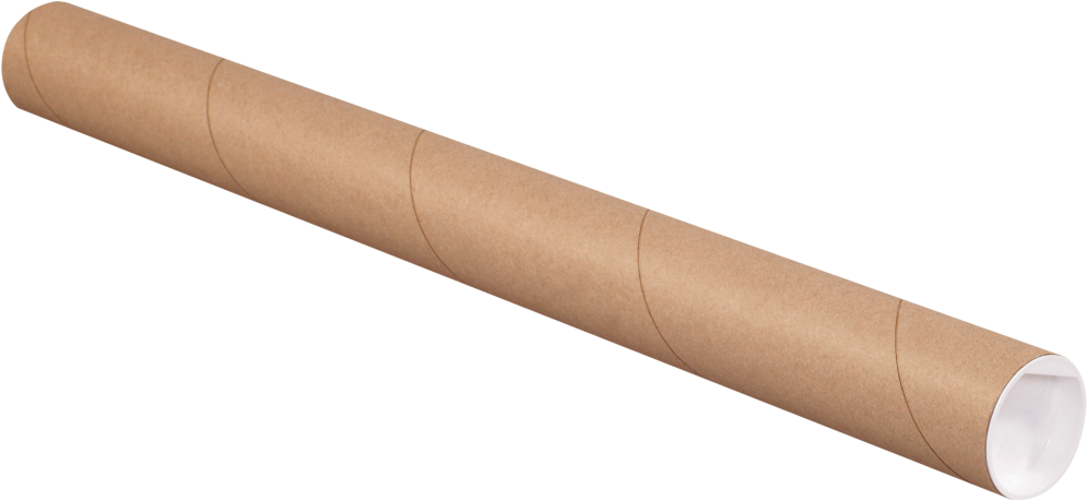 Brown Kraft 3 x 24 Mailing Tubes
