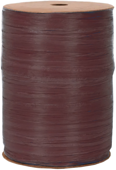 Burgundy Wraphia Ribbon 100 Yd Spool