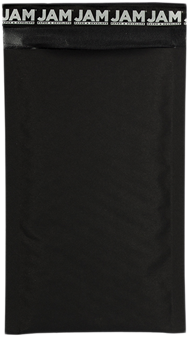 Black #00 Bubble Mailer (5 x 8 1/2) with Peel & Seal