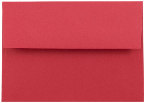 Red 24lb A1 Invitation Envelopes (3 5/8 x 5 1/8)