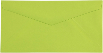 Wasabi Lime Green 24lb #7 3/4 Monarch Envelopes (3 7/8 x 7 1/2)