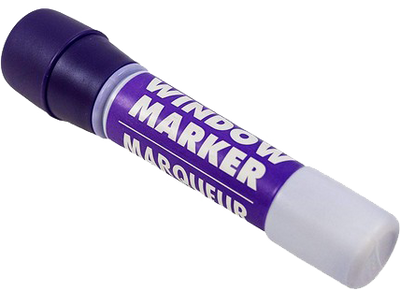 Purple Washable Window Paint Marker