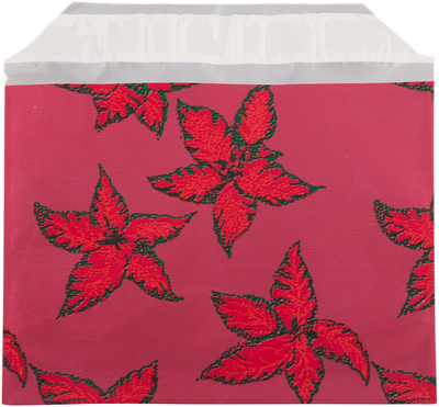 Red Holly Foil 32lb 5 x 6 1/8 Invitation Envelopes with Peel & Seal