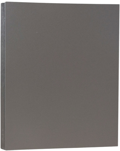 Dark Smoke Gray 100lb 8 1/2 x 11 Cardstock