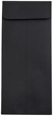 Black Linen 32lb #10 Policy Envelopes (4 1/8 x 9 1/2)
