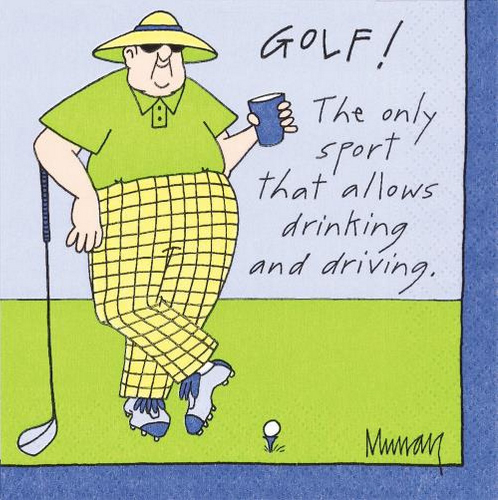 Drinking And Driving 5 x 5 Novelty Holiday Cocktail Napkins - 20 Pack