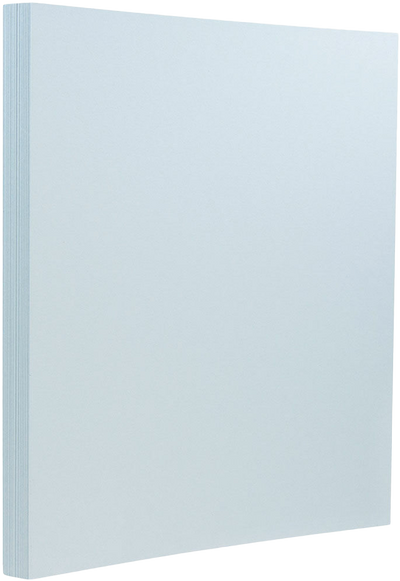 Baby Blue 130lb 8 1/2 x 11 Cardstock