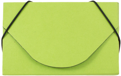 Matte Lime Green Chipboard Business Card Case - 20 Card Capacity