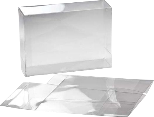 Clear Boxes (5 3/8 x 2 1/2 x 7 3/8) - 25 Pack