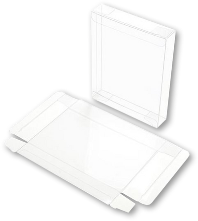 Clear A2 Card Boxes (4 1/2 x 1 x 5 7/8) - 25 Pack