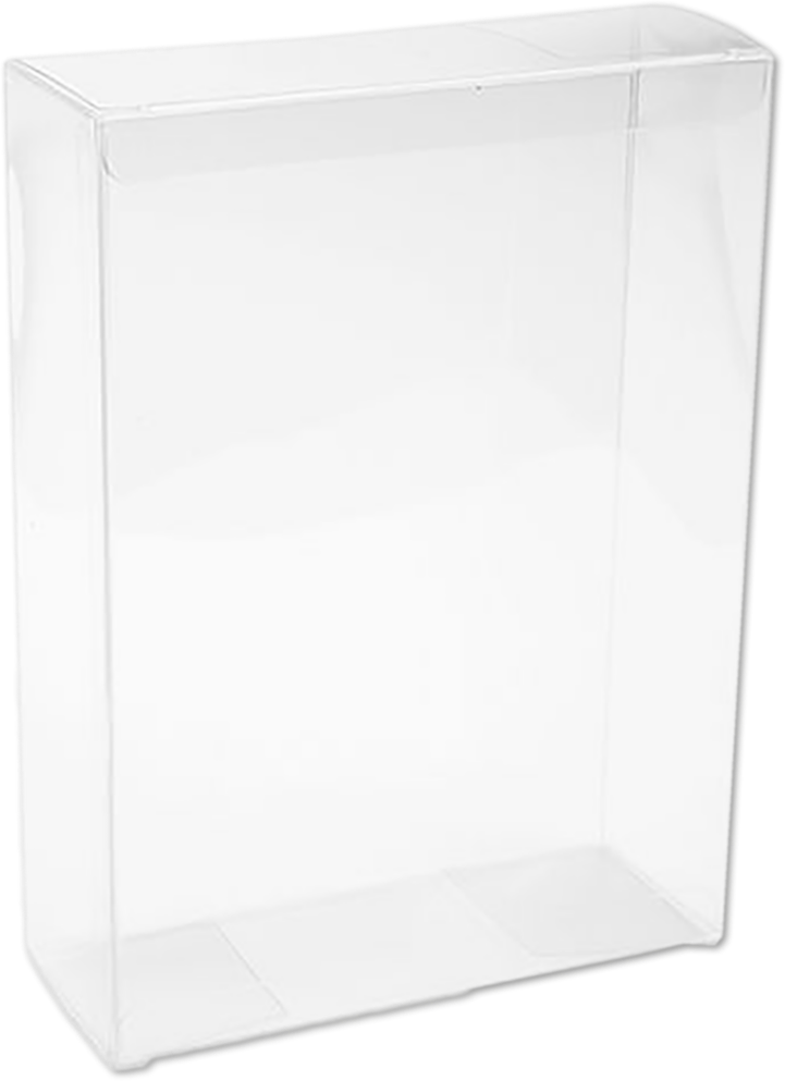 Clear A7 Card Boxes (5 3/8 x 2 x 7 3/8) - 25 Pack