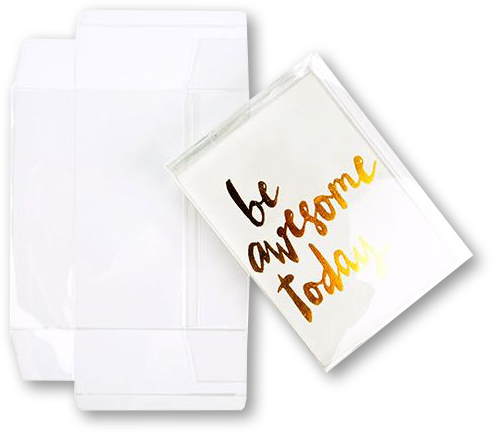 Clear A7 Card Boxes (5 3/8 x 2 x 7 3/8) - 25 Pack