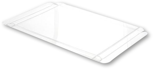 Clear A6 Card Boxes (4 7/8 x 1/2 x 6 5/8) - 25 Pack