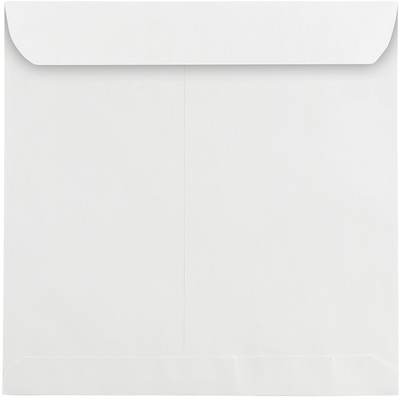 White 28lb 10 1/2 x 10 1/2 Square Envelopes