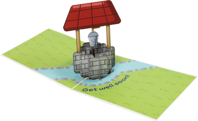Get Well Soon 3D Pop Up Card