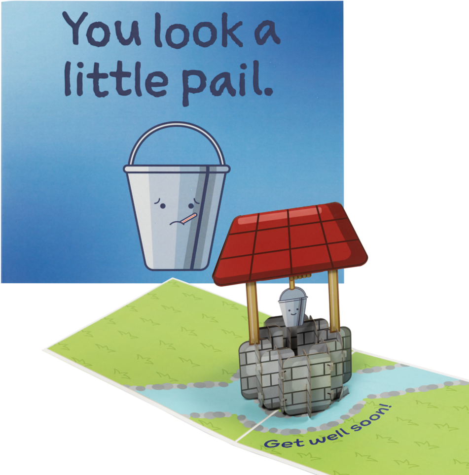 Get Well Soon 3D Pop Up Card