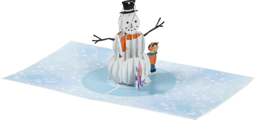 Snowman 3D Pop-Up Card