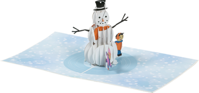 Snowman 3D Pop-Up Card