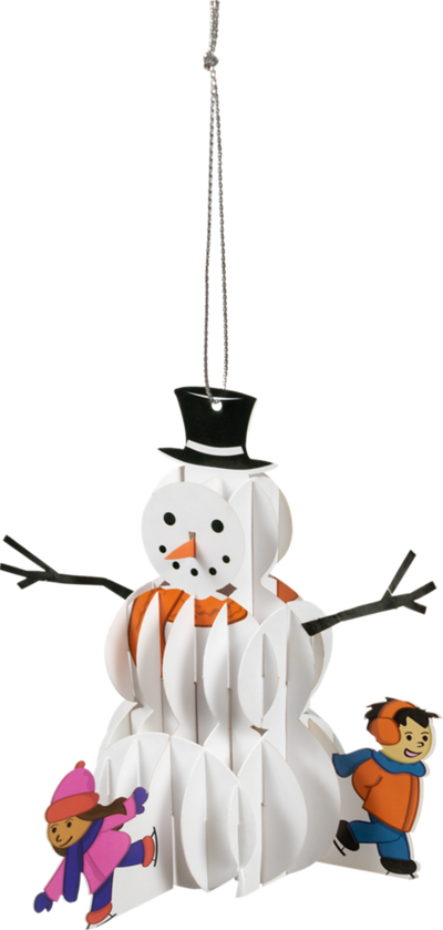 Snowman 3D Pop-Up Card