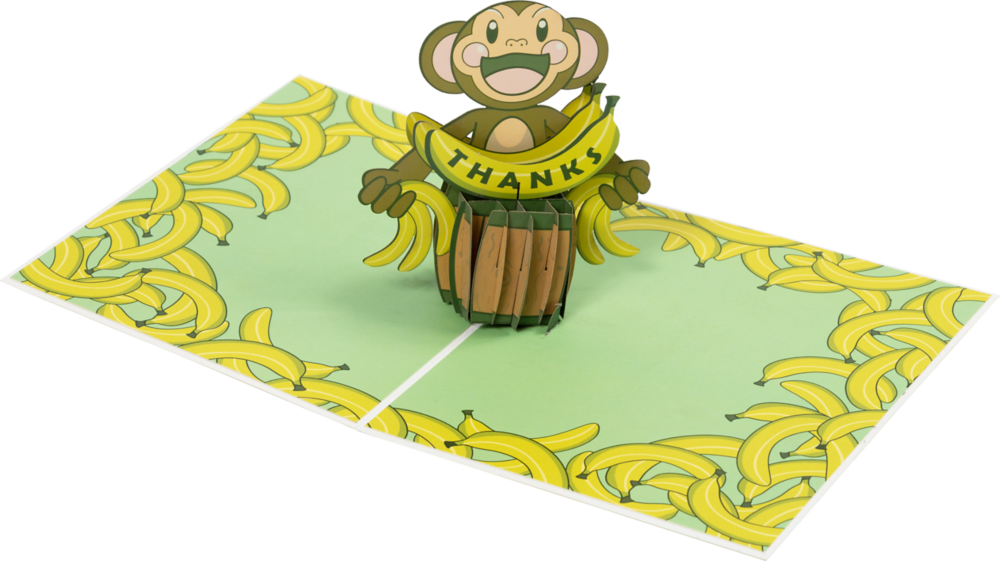 Thank You 3D Pop-Up Card