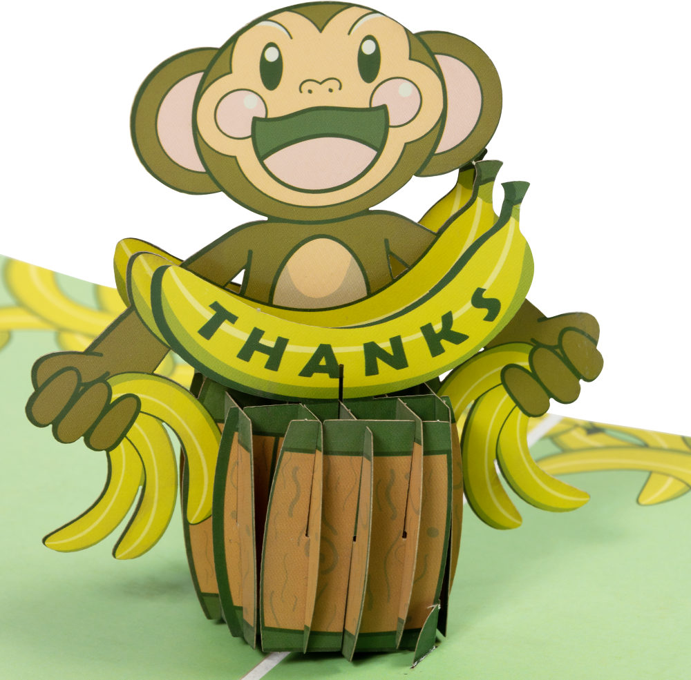 Thank You 3D Pop-Up Card