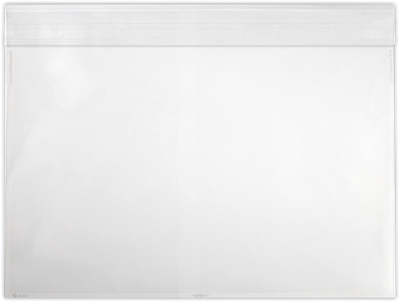 Crystal Clear Translucent 3.5mil 9 x 12 Booklet Envelopes with Peel & Seal