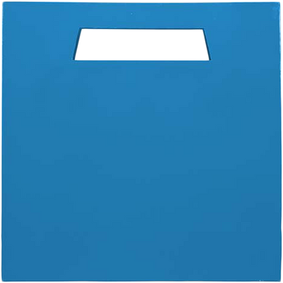 Blue Large Glossy Gift Bags with Die-Cut Handles (15 x 15 x 5 1/2)