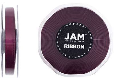 Burgundy Satin 3/8 Inch x 25 Yards Ribbon