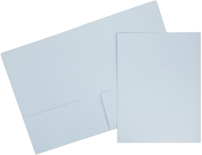 Baby Blue 9 x 12 Matte Folders